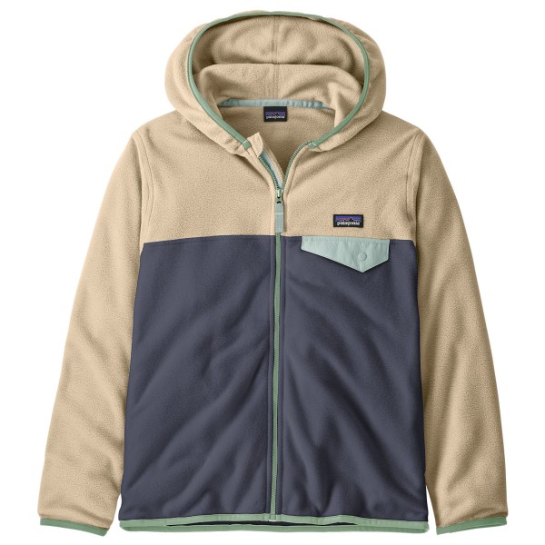 Patagonia Kid’s Micro D Snap-T Jacket Fleecevest Beige