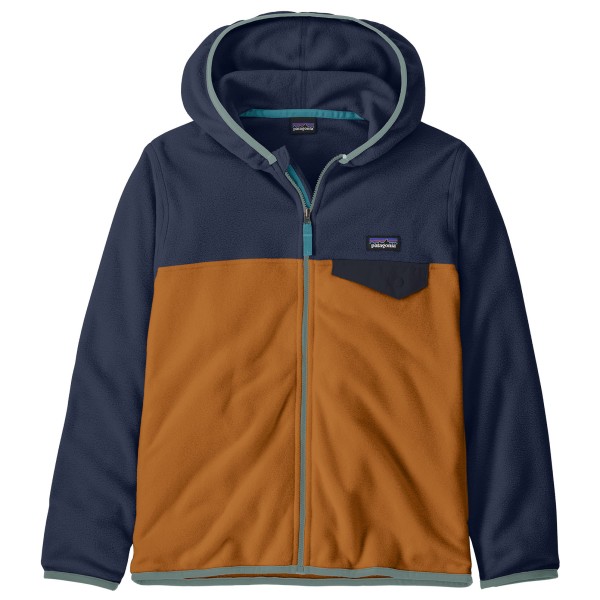Patagonia - Kid's Micro D Snap-T Jacket - Fleecejacke Gr L blau/braun