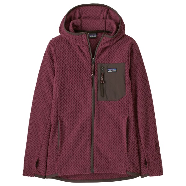 Patagonia Kid’s R1 Air Full-Zip Hoody Fleecevest Rood