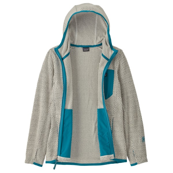 Image of Patagonia - Kid"s R1 Air Full-Zip Hoody - Fleecejacke Gr L;M;S;XL;XS;XXL grau;rosa/braun;schwarz;türkis'