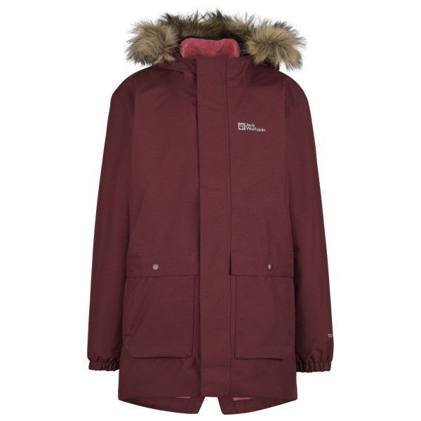 Image of Jack Wolfskin - Kid"s Cosy Bear 3-in-1 Parka Girls - Parka Gr 116;128;140;152;164;176 blau;braun'