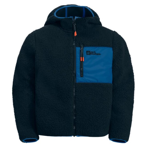 Image of Jack Wolfskin - Kid"s Ice Curl Hood Jacket - Fleecejacke Gr 128 blau'