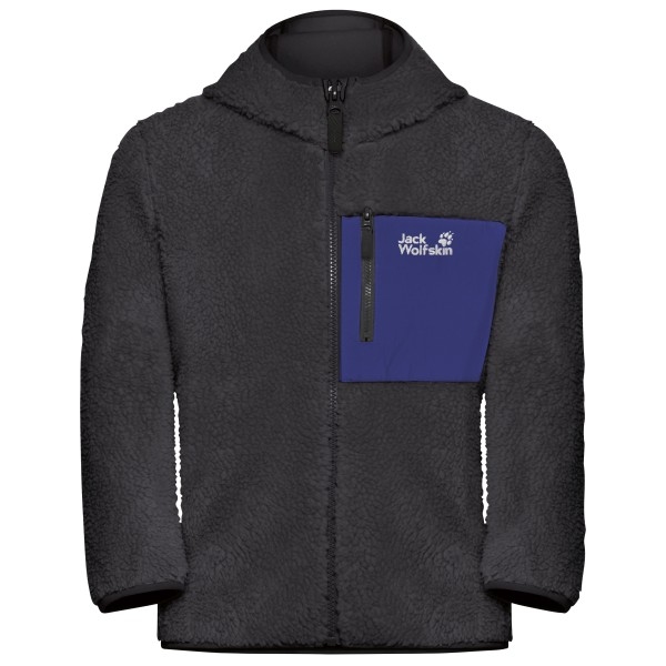Jack Wolfskin Kid’s Ice Curl Hood Jacket Fleecevest Grijs