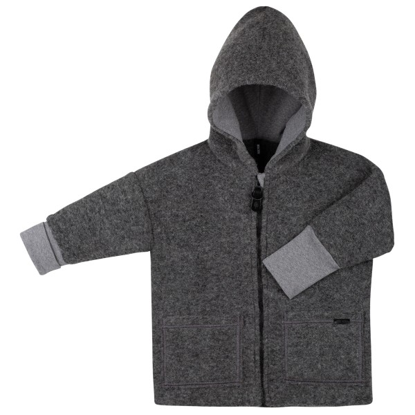 Image of Pure Pure - Kid"s Mini-Dufflecoat Walk - Freizeitjacke Gr 110/116 grau'