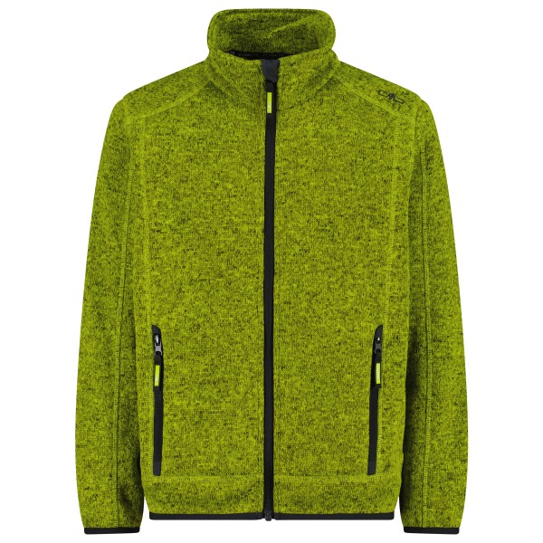 CMP - Boy's Jacket Jacquard Knitted - Fleecejacke Gr 92 oliv