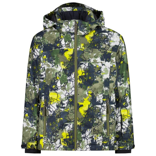 CMP Boy’s Jacket Snaps Hood Twill Ski-jas Olijfgroen