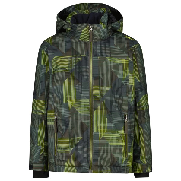 CMP - Boy's Jacket Snaps Hood Twill - Skijacke Gr 98 oliv