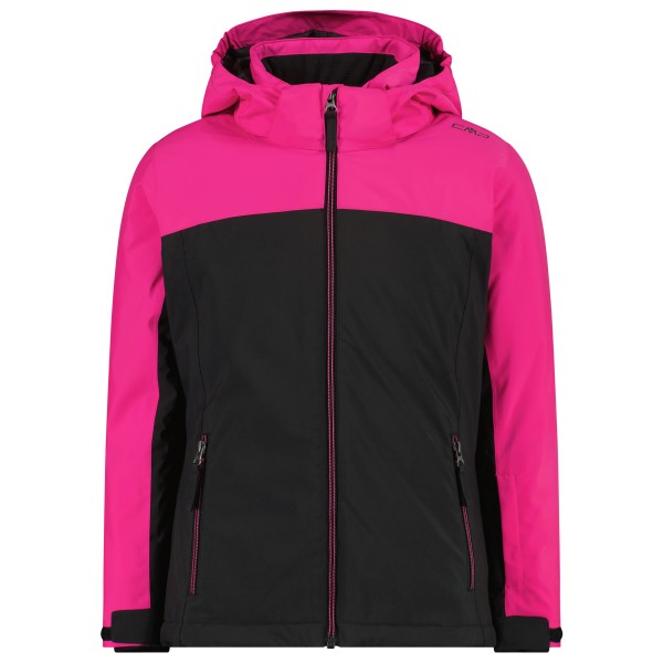 CMP - Girl's Jacket Snaps Hood Twill - Skijacke Gr 176 schwarz