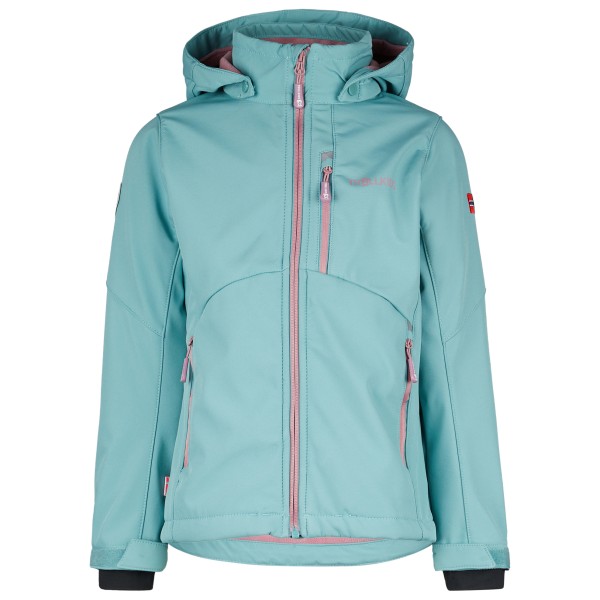Image of Trollkids - Girl"s Balestrand Jacket - Softshelljacke Gr 104;110;116;128;140;152;164;176;92;98 blau'