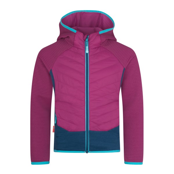Image of Trollkids - Girl"s Sirdal Jacket - Fleecejacke Gr 110 lila'