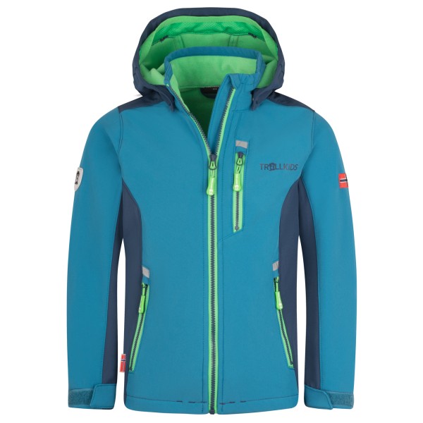 Trollkids - Kid's Balestrand Jacket - Softshelljacke Gr 110 blau
