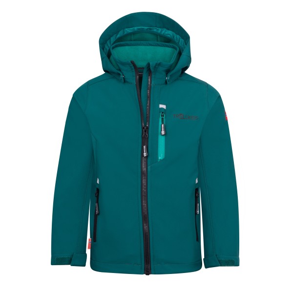Trollkids - Kid's Balestrand Jacket - Softshelljacke Gr 104 blau