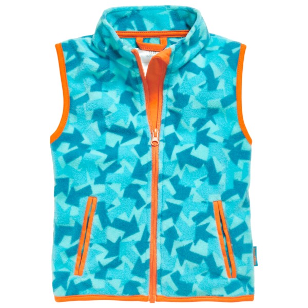 Image of Playshoes - Kid"s Fleece-Weste Pfeile Camouflage - Fleecegilet Gr 86;92;98 türkis'