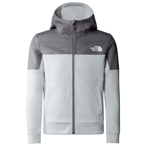 Image of The North Face - Boy"s Mountain Athletics Full Zip Hoodie - Fleecejacke Gr S;XS grau'