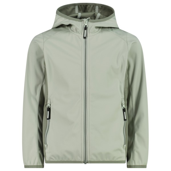 Winterjacke CMP Jacket Fix Hood Light Softshell Kinder (Gr 152 |grau)