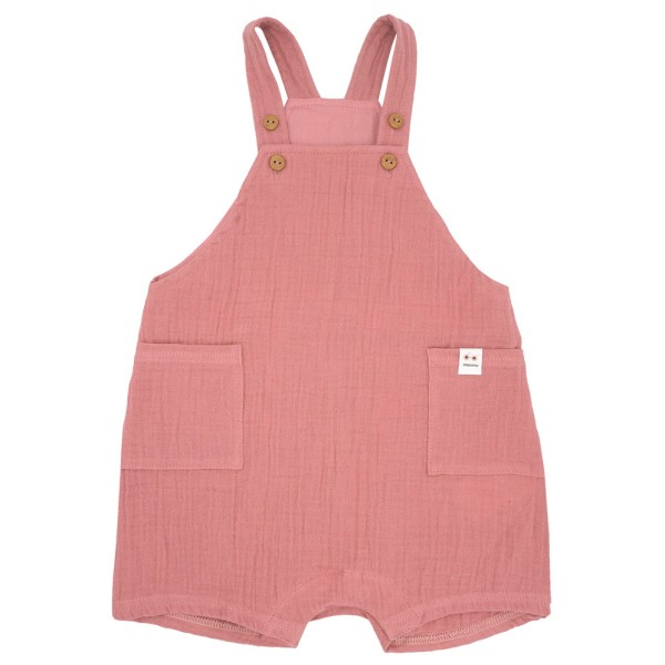 Image of maximo - Baby"s Latzshorts m. Taschen - Jumpsuit Gr 62;74;86 grau/blau;oliv;rosa;weiß'