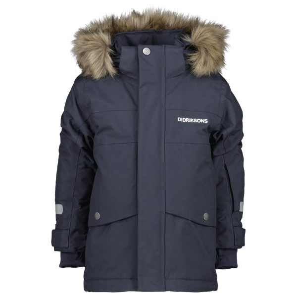 Image of Didriksons - Kid"s Bjärven Parka 3 - Parka Gr 110 blau'