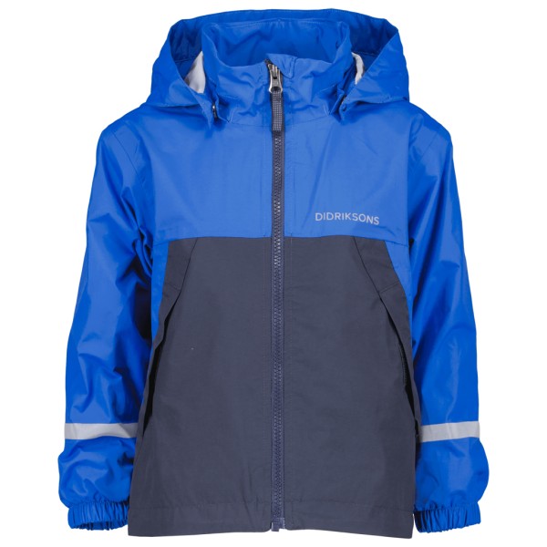 Image of Didriksons - Kid"s Bladet Jacket - Regenjacke Gr 100 blau'