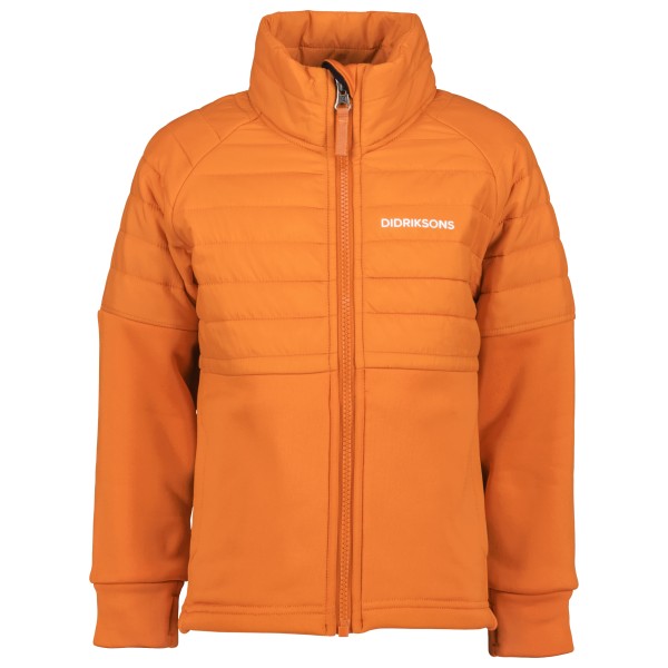 Image of Didriksons - Kid"s Filur Hybrid Jacket - Fleecejacke Gr 80 orange'