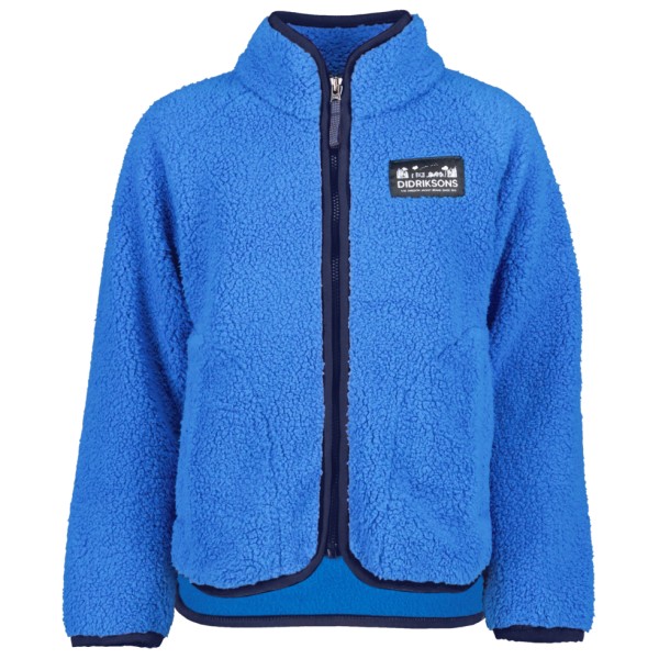 Image of Didriksons - Kid"s Gibbs Full-Zip 2 - Fleecejacke Gr 120 blau'