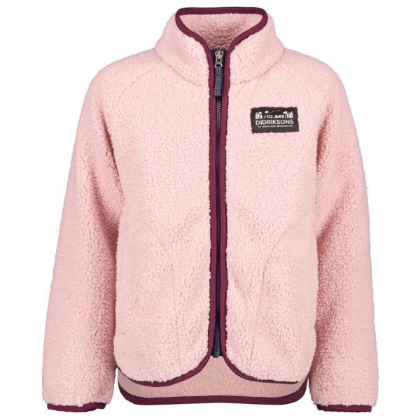Image of Didriksons - Kid"s Gibbs Full-Zip 2 - Fleecejacke Gr 120 rosa'