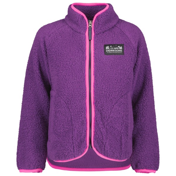 Image of Didriksons - Kid"s Gibbs Full-Zip 2 - Fleecejacke Gr 130 lila'