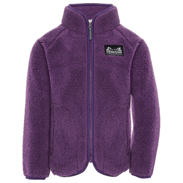Didriksons Kid’s Gibbs Full-Zip 2 Fleecevest Purper