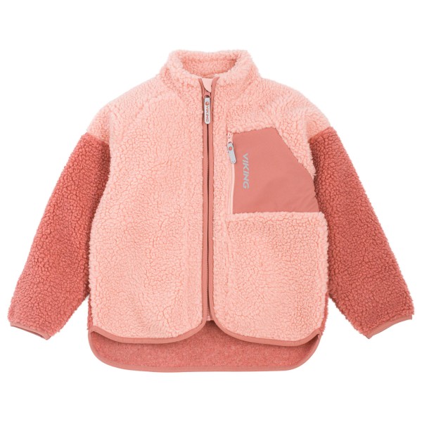 Image of Viking - Kid"s Playtime Pile Midlayer Jacket - Fleecejacke Gr 104;110;116;122;128;134;140;92 blau;rosa'