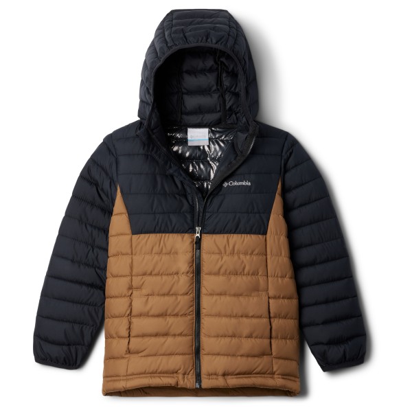 Image of Columbia - Kid"s Powder Lite II/2 Hooded Jacket - Kunstfaserjacke Gr 8 Years schwarz'