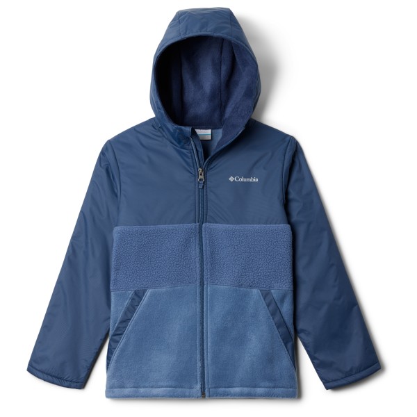 Image of Columbia - Kid"s Steens Mtn II Novelty Hooded Fleece - Fleecejacke Gr 10-12 Years blau'