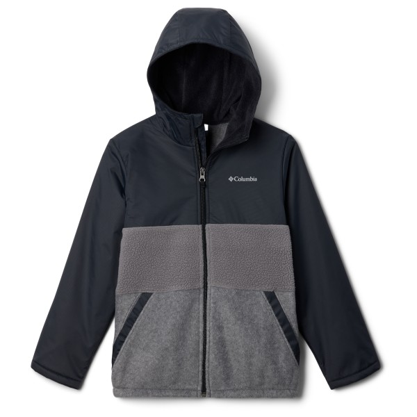 Image of Columbia - Kid"s Steens Mtn II Novelty Hooded Fleece - Fleecejacke Gr 10-12 Years;14-16 Years;18 Years;4-5 Years;6-7 Years;8 Years blau;grau'