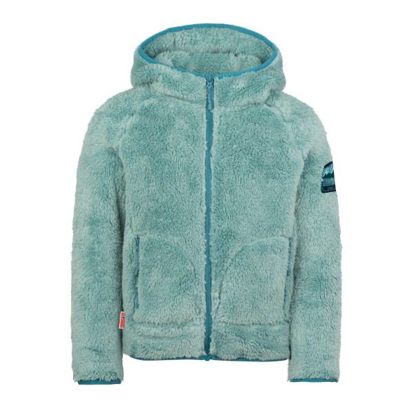 Trollkids Girl’s Borgund Jacket XT Fleecevest turkoois Turquoise
