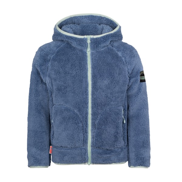 Trollkids Girl’s Borgund Jacket XT Fleecevest Blauw