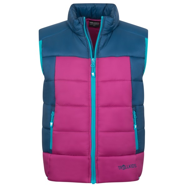 Trollkids Kid’s Hardanger Vest Synthetische bodywarmer meerkleurig Multicolor