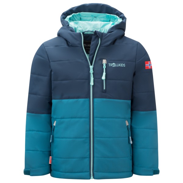 Image of Trollkids - Kid"s Hemsedal Snow Jacket XT - Skijacke Gr 104;110;116;128;152;164;176;92;98 blau;blau/oliv;lila'