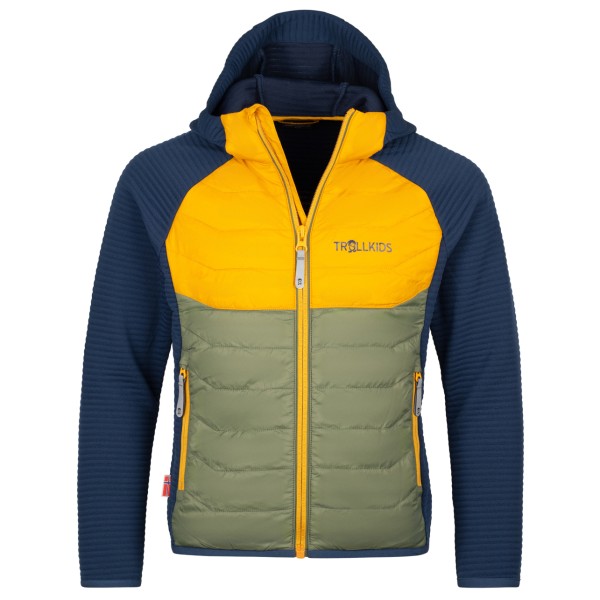 Image of Trollkids - Kid"s Sirdal Jacket - Fleecejacke Gr 116 blau'