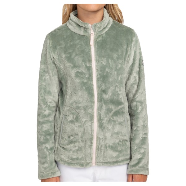 Image of Roxy - Girl"s Igloo - Fleecejacke Gr 10 - M;12 - L;14 - XL;16 - XXL;8 - S grau;rosa'