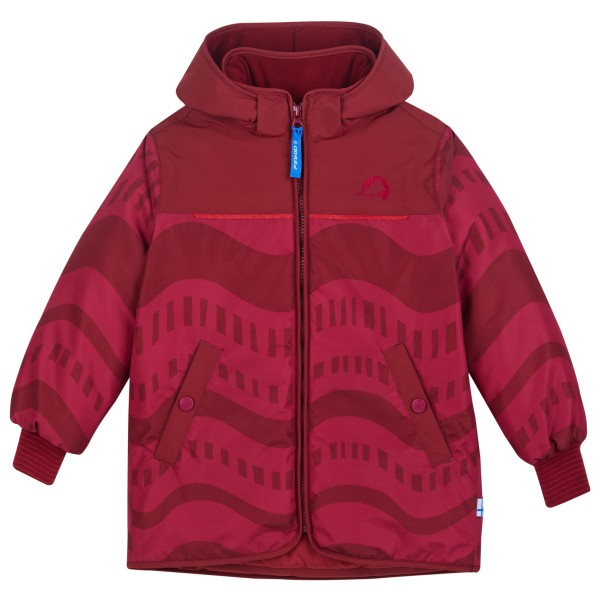 Image of Finkid - Kid"s Kuvio - Winterjacke Gr 140/150 rot'