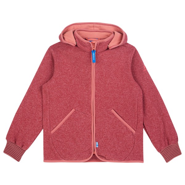 Image of Finkid - Kid"s Tonttu Knit - Fleecejacke Gr 100/110 rot'