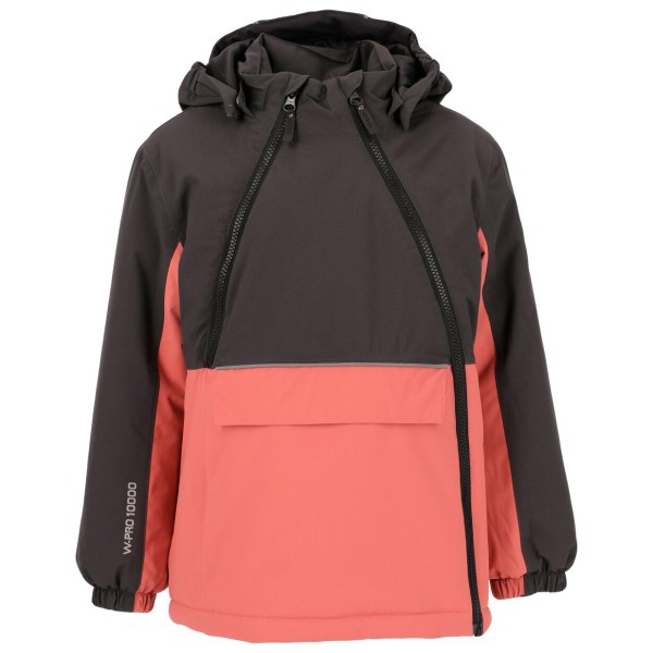 Image of ZIG ZAG - Kid"s Marlo Jacket W-Pro 10000 - Winterjacke Gr 116 - 6 Years grau/rot'
