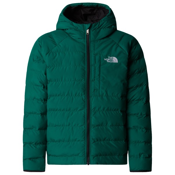 Image of The North Face - Boy"s Reversible Perrito Hooded Jacket - Kunstfaserjacke Gr M grün'