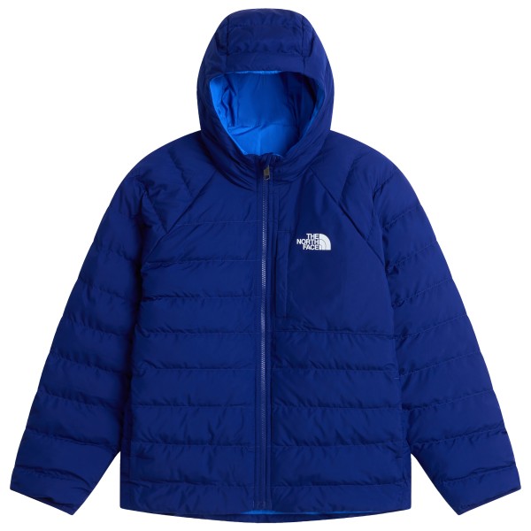 The North Face Boy’s Reversible Perrito Hooded Jacket Synthetisch jack Blauw