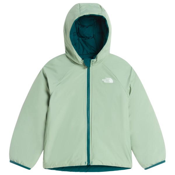The North Face Kid’s Reversible Perrito Hooded Jacket Synthetisch jack Years Groen