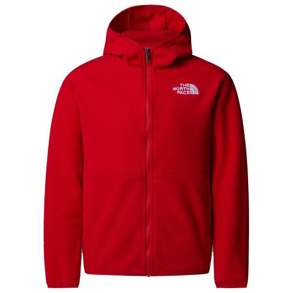 Image of The North Face - Teen"s Glacier Full Zip Hooded Jacket - Fleecejacke Gr M rot'