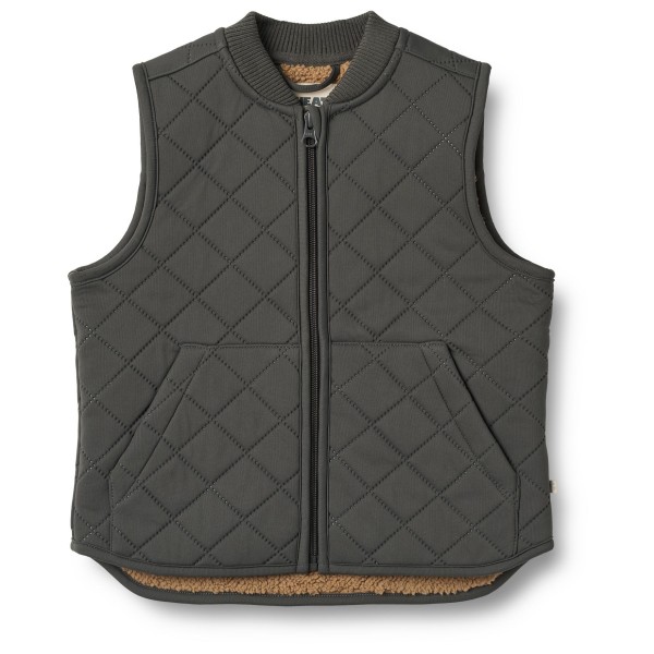 Image of WHEAT - Kid"s Thermo Weste Eden - Freizeitjacke Gr 98 - 3 Years grau'
