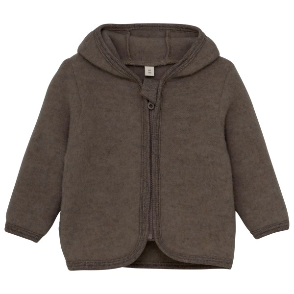 Image of Huttelihut - Kid"s Jacket Wool Fleece - Merinojacke Gr 104;110;80;86;92;98 beige;braun;schwarz'