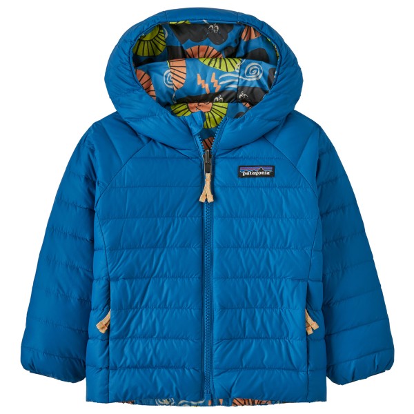 Image of Patagonia - Baby"s Reversible Down Sweater Hoody - Daunenjacke Gr 12-18 Months blau'