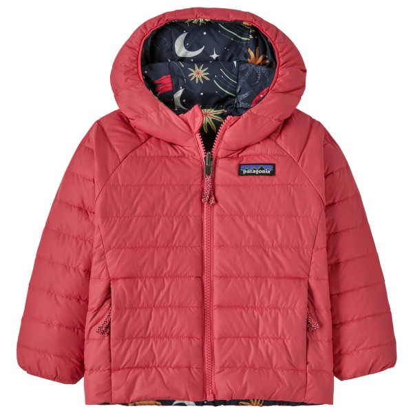 Image of Patagonia - Baby"s Reversible Down Sweater Hoody - Daunenjacke Gr 12-18 Months;2 Years;3 Years;3-6 Months;4 Years;5 Years;6-12 Months blau;grün;rot;türkis'