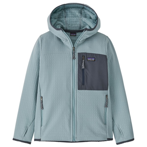 Image of Patagonia - Kid"s R2 Techface Hoody - Fleecejacke Gr L türkis'