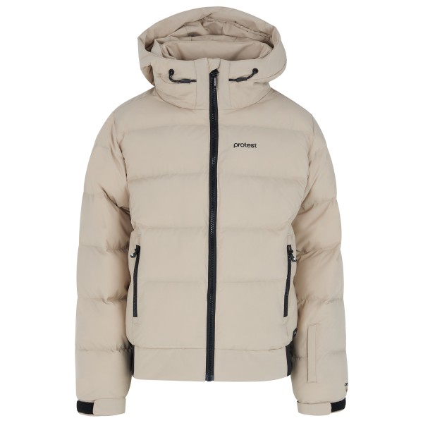 Image of Protest - Kid"s Prteliny Snowjacket - Skijacke Gr 116;128 beige;schwarz;türkis'